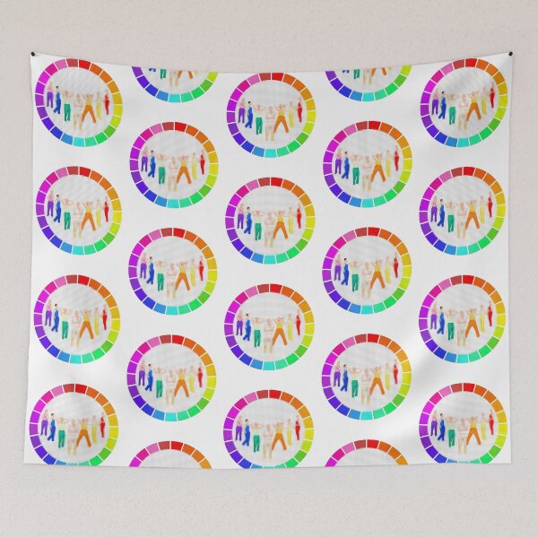 Item preview, Lauv How I'm Feeling colorwheel patch designed and sold by Troy Posnansky.