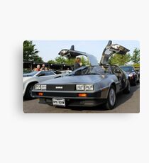 DeLorean Canvas Print