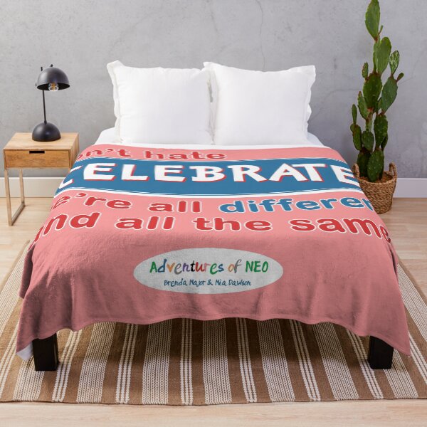 Item preview, Adventures of Neo - Don't Hate, Celebrate! (on pink) designed and sold by AdventuresOfNeo.