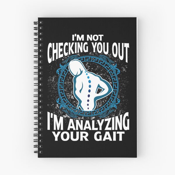 Item preview, Funny Physical Therapy Gift - Not Checking You Out, I'm Analyzing Your Gait - Pta designed and sold by kntranhoang.