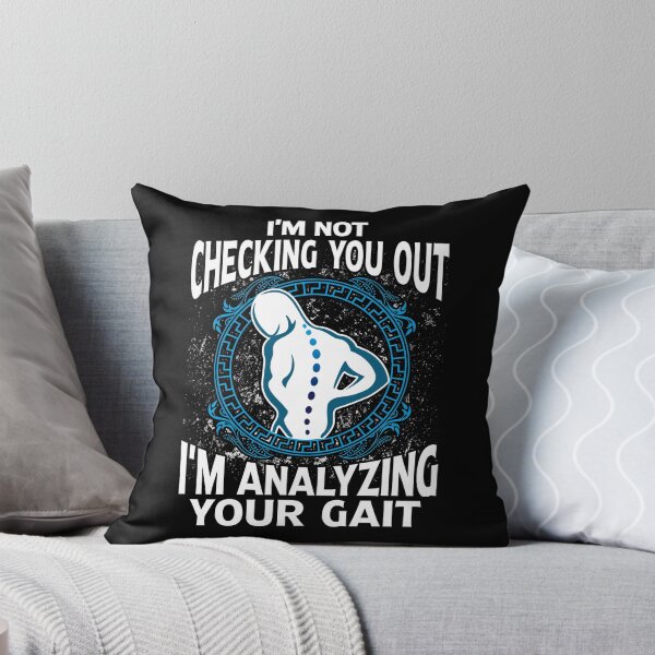 Item preview, Funny Physical Therapy Gift - Not Checking You Out, I'm Analyzing Your Gait - Pta designed and sold by kntranhoang.