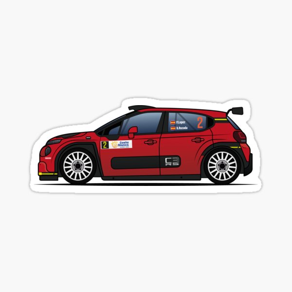Item preview, C3 R5 RALLY SPAIN designed and sold by ICRDesigns.