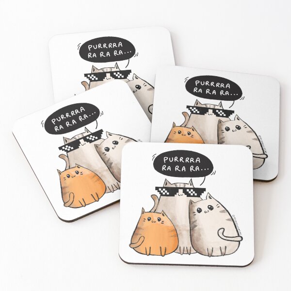 Item preview,  karma is a cat, purring in my lap - Cool Grouchy Cats - Gato - Cat Purr designed and sold by mydoodlesateme.