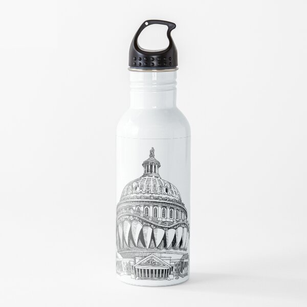 Angry Washington Water Bottle