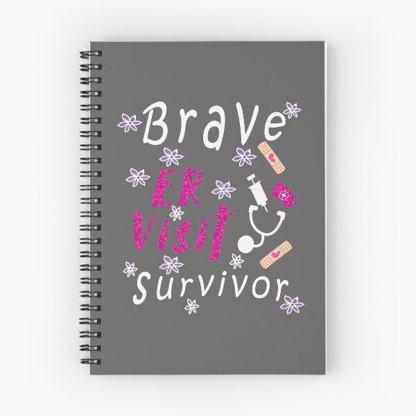 Item preview, Cute Brave ER Visit Survivor Gift for girls designed and sold by LGamble12345.