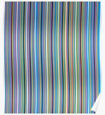 Bridget Riley's Achean 1981 Poster