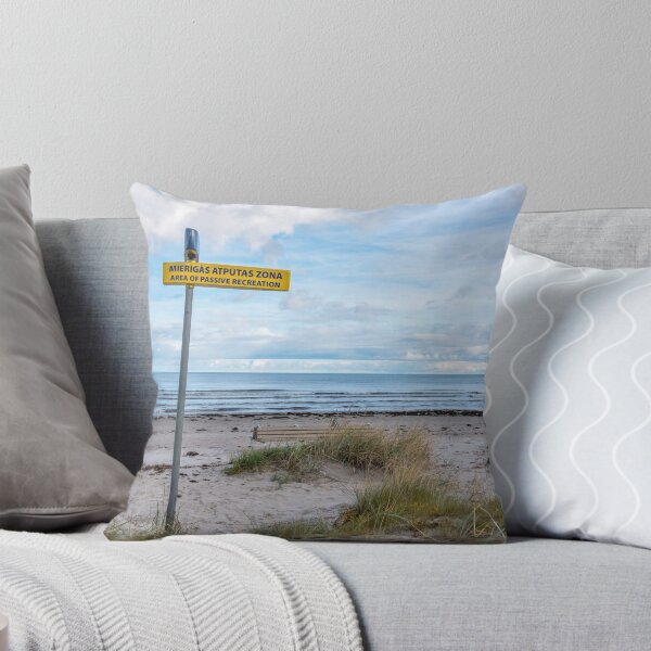 Item preview, Passive Recreation Sign at a Baltic Sea Beach designed and sold by Jon Shore.
