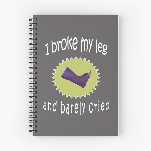 Item preview, Funny I Barely cried when I got a Broken leg Gift for boys designed and sold by LGamble12345.