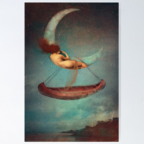 Item preview, Moon Sailing designed and sold by dandelionimage.