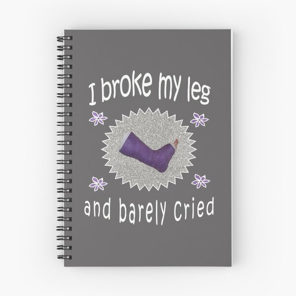 Item preview, I bare cried When I got a broken leg Funny Gift for girls designed and sold by LGamble12345.