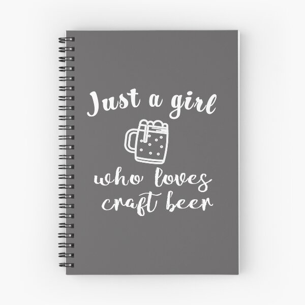 Item preview, Cute Just a girl who loves craft beer gift designed and sold by LGamble12345.