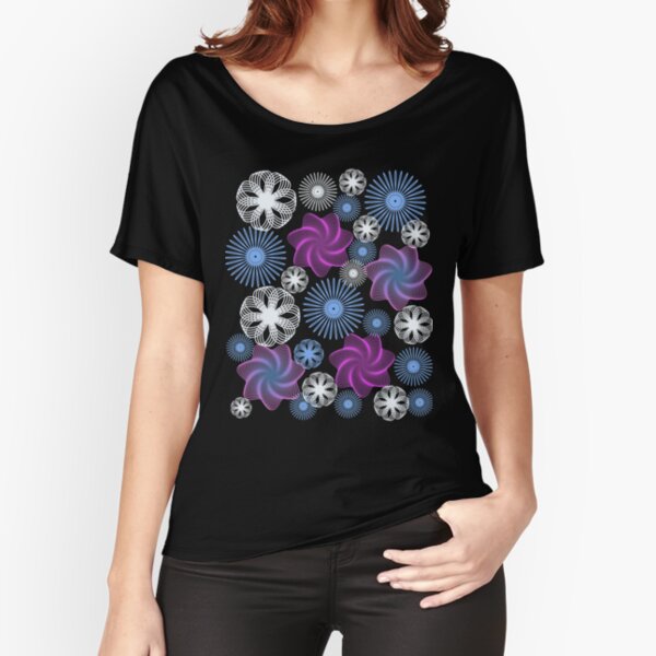 Dancing Spirographs Relaxed Fit T-Shirt