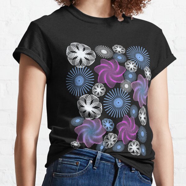 Dancing Spirographs Classic T-Shirt