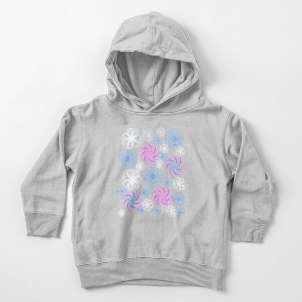 Dancing Spirographs Toddler Pullover Hoodie