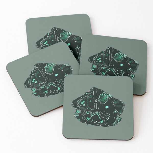 Item preview, Malachite slice designed and sold by RosArt100.