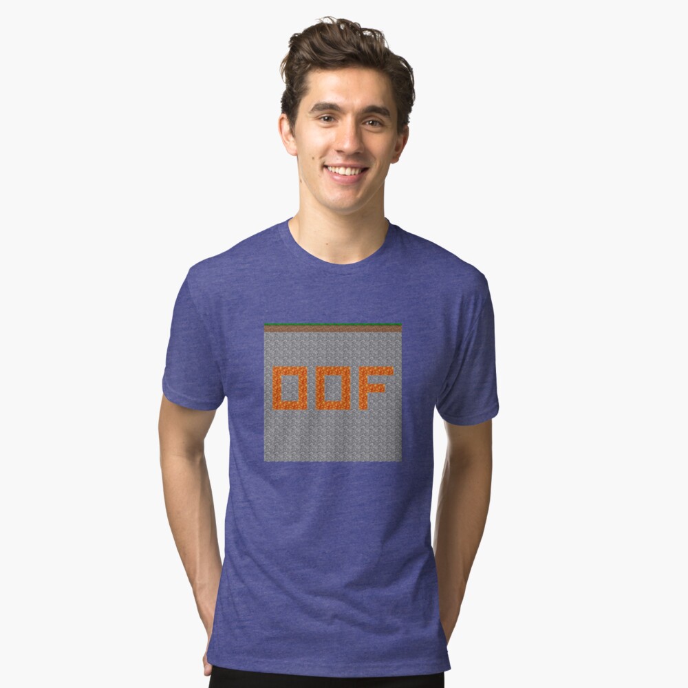 Oof Lava Letters In Stone Blocks Square T Shirt By Solarcross Redbubble - lava t shirt roblox