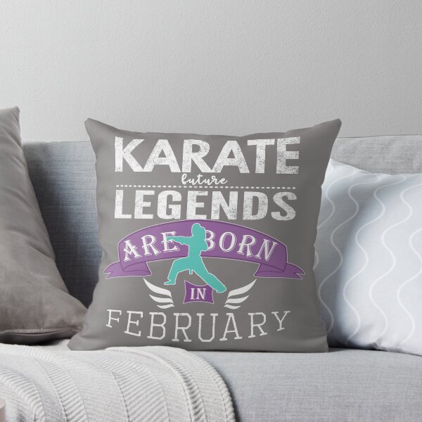 Item preview, Karate legends are born in February Girls designed and sold by LGamble12345.