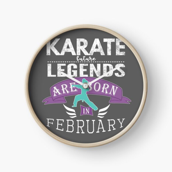 Item preview, Karate legends are born in February Girls designed and sold by LGamble12345.