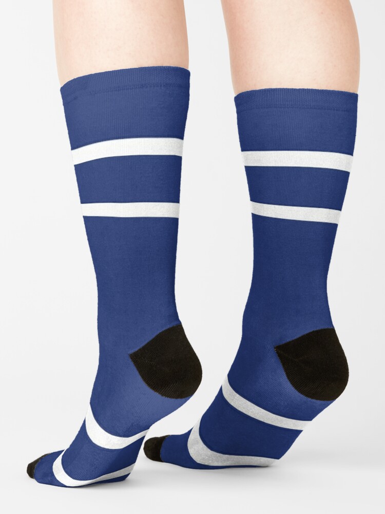 Download "Toronto Hockey Jersey Color Inspired Design" Socks by ...