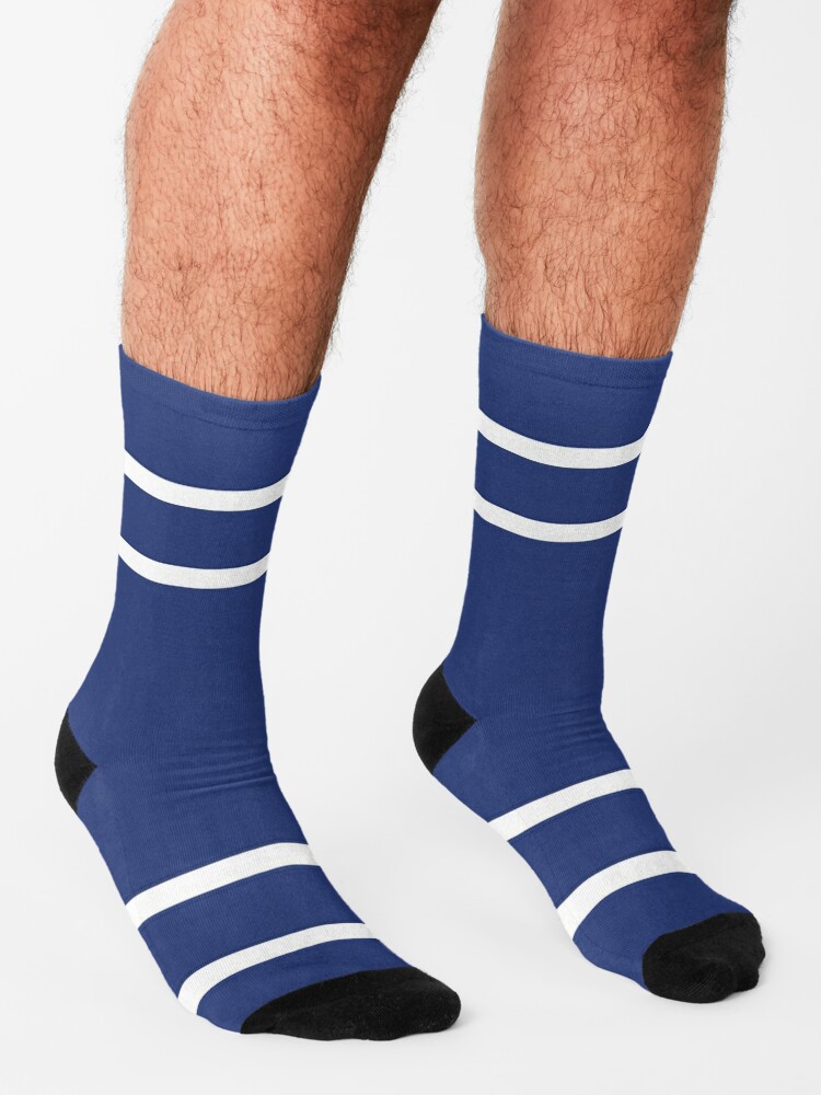 Download "Toronto Hockey Jersey Color Inspired Design" Socks by ...