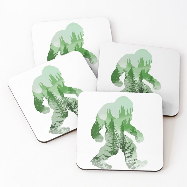 Item preview, Green Forest Squatch designed and sold by Sourbraaten.