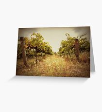 Two Vines Greeting Card