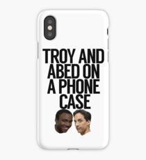 Troy And Abed On A Phone Case iPhone Case/Skin