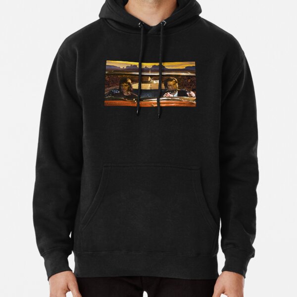 Pulp Fiction Western Car Ride Sudadera con capucha
