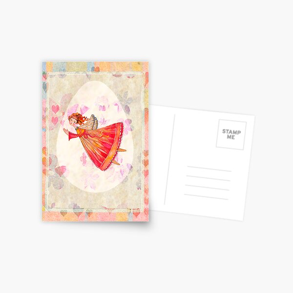 Item preview, Easter egg with angel designed and sold by vita masi.