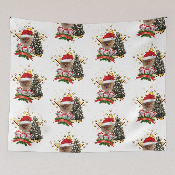 Item preview, Pomeranian shirt and accessories Christmas designed and sold by Bonita0105.