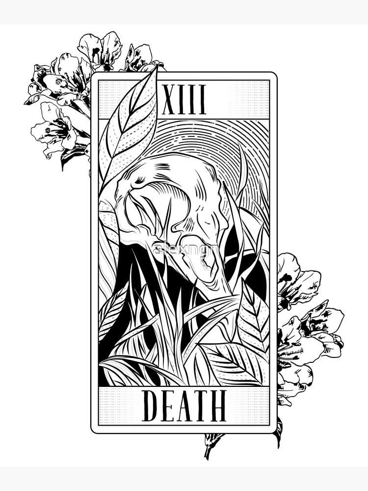 Cartes De Tarot De Voyance Et Carte De La Mort Image stock - Image
