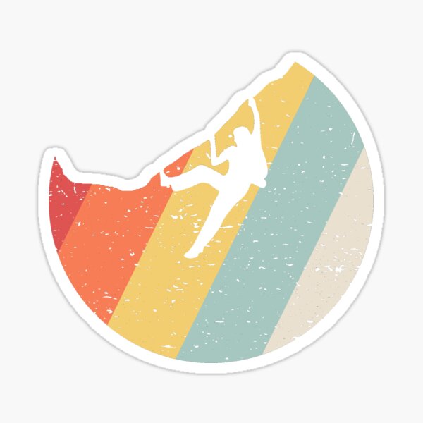 Item preview, Vintage Retro Rock Climber  designed and sold by Vanover Designs.