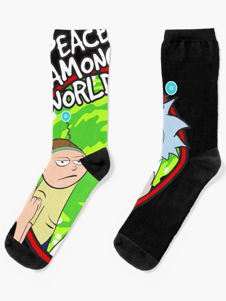 rick and morty middle finger shirt