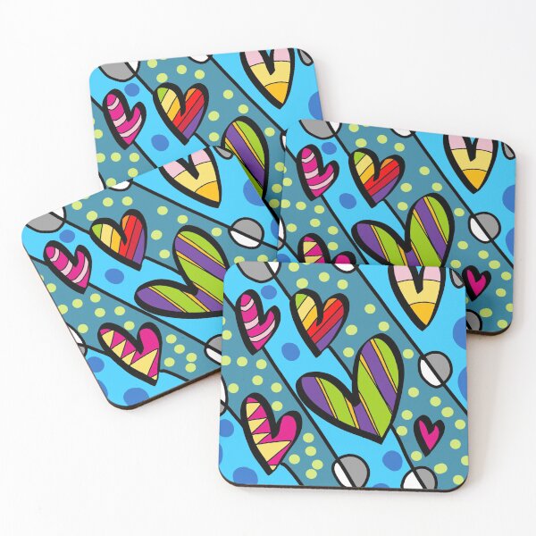 Item preview, Pop Art Hearts designed and sold by Palfiec.