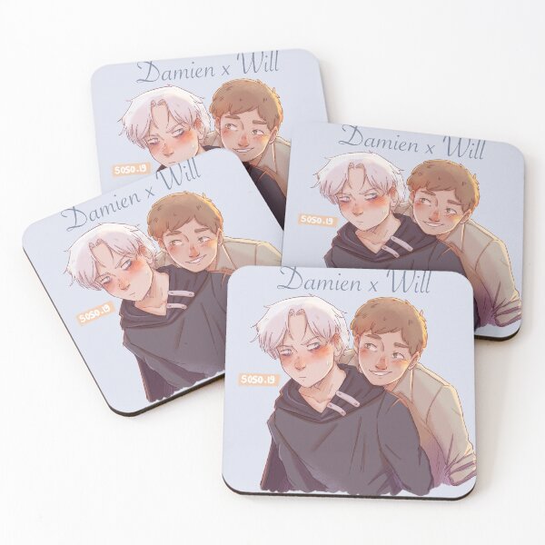 Item preview, Damien x Will designed and sold by SosoDoodles.