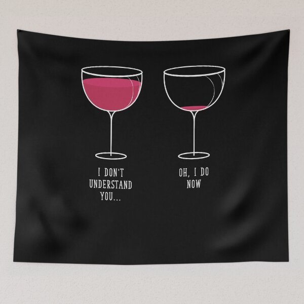 Item preview, Red Wine Funny Sarcastic designed and sold by alexngn.