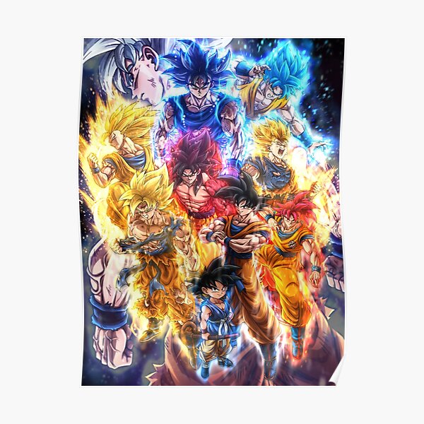 Goku Posters for Sale | Redbubble