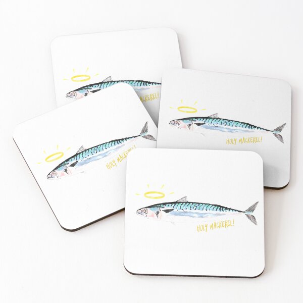 Item preview, Holy Mackerel! (small text w/clear background) designed and sold by Elizabeth Schrock.