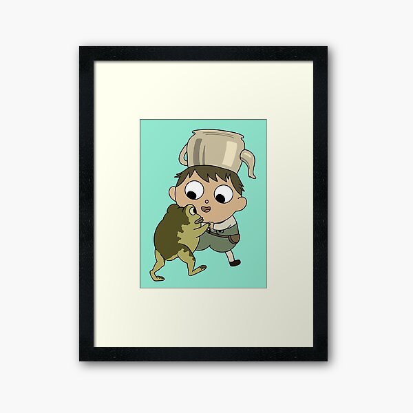 Aperçu de l'œuvre Greg danse avec sa grenouille // Over the Garden Wall ™ créée et vendue par Amanda Wagner.
