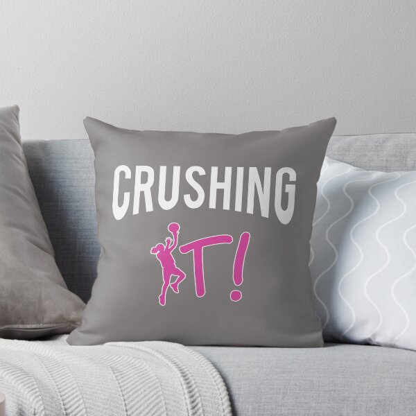 Item preview, Cute Girls Crushing it Basketball Gift designed and sold by LGamble12345.