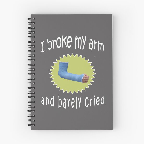 Item preview, Funny I Barely cried when I broke my Arm Broken Arm Gift for boys designed and sold by LGamble12345.