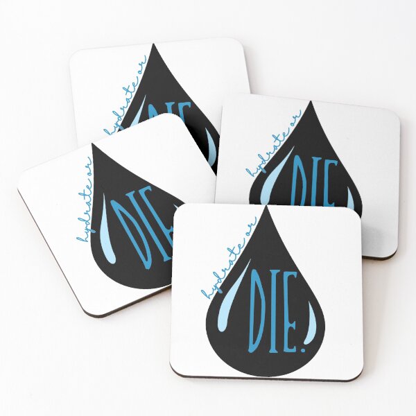 Item preview, Hydrate or Die - drate Sticker design. designed and sold by Syanis Yarí Vargas González.