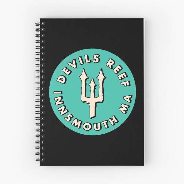 Item preview, Devils Reef Innsmouth Massachusetts - Teal & White designed and sold by MOREDANKMEMES.