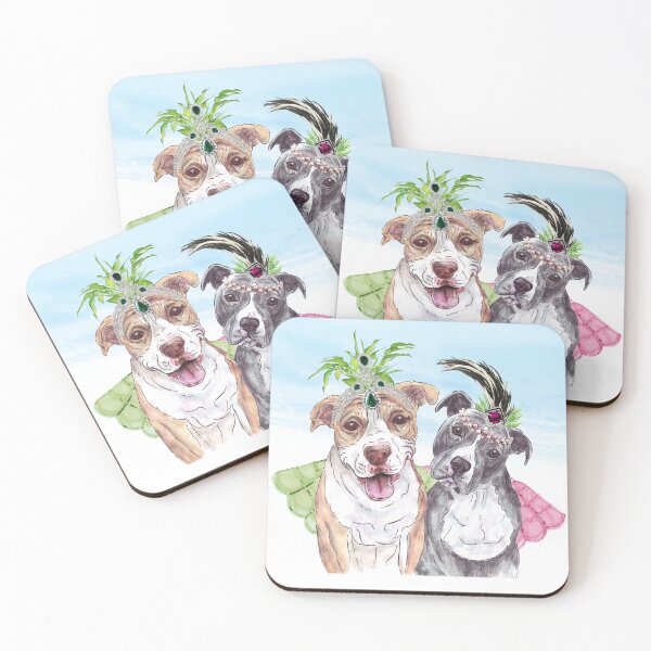 Item preview, DIEGO + LOLA BEAN superpups doodle @diego_and_lola_bean designed and sold by BridgetDoodles.