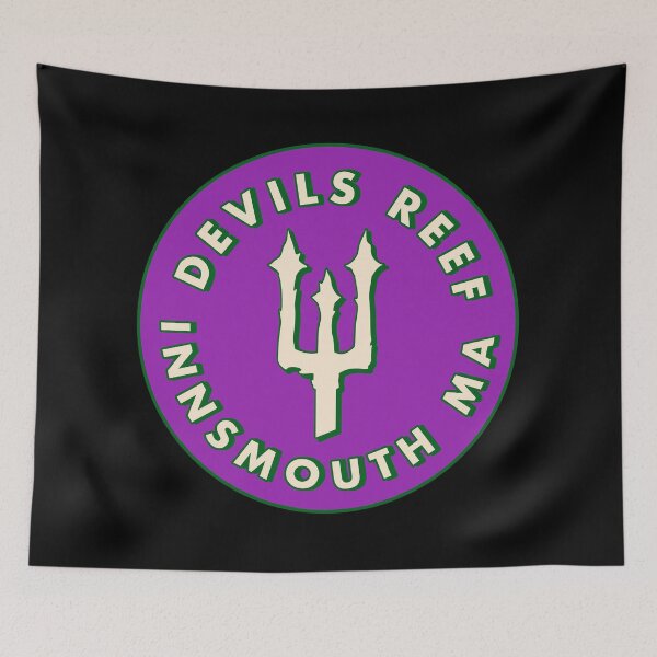 Item preview, Devils Reef Innsmouth Massachusetts - Purple & Green designed and sold by MOREDANKMEMES.