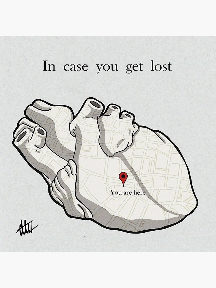 In case you get lost.