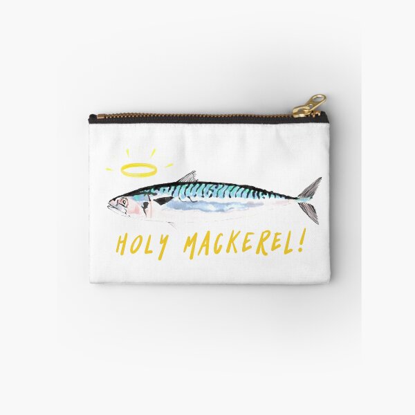 Item preview, Holy Mackerel  designed and sold by Betsy Schrock Studio on Redbubble.