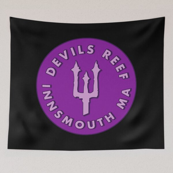 Item preview, Devils Reef Innsmouth Massachusetts - Purple designed and sold by MOREDANKMEMES.