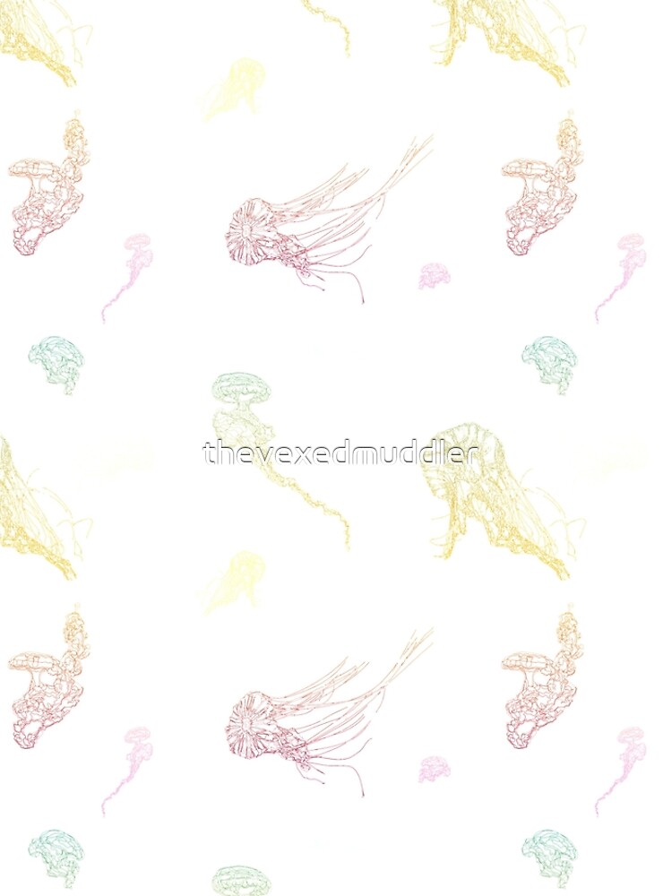 Rainbow Jellyfish by thevexedmuddler