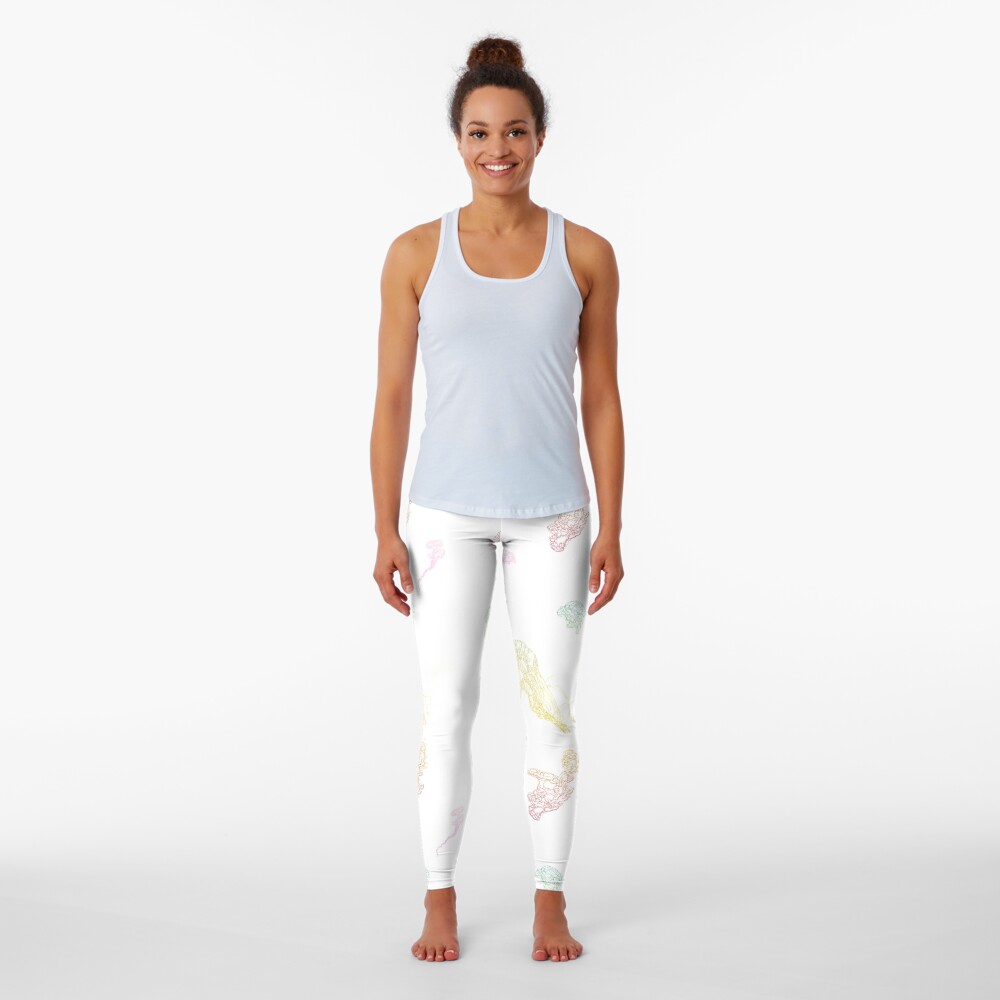 Rainbow Jellyfish Leggings